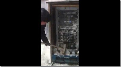 Schnee ist kein Problem f&uuml;r Server – Outdoor-Server Projekt in Finland