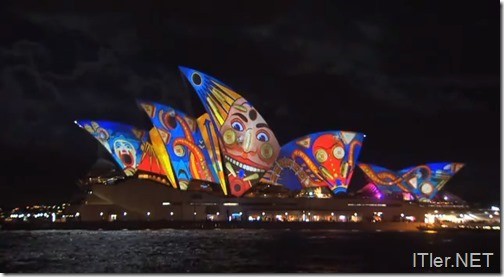 Opernhaus in Sydney wird zum Flipper