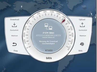Windows 8 App – Internetspeed messen