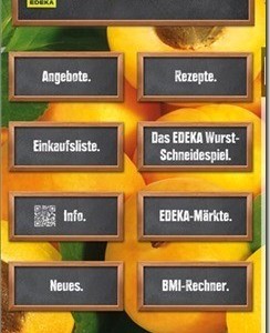 Edeka – Bezahlung per App m&ouml;glich