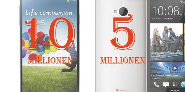 10 Millionen verkaufte Samsung Galaxy S4