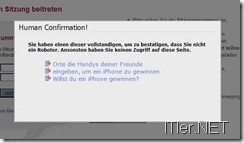 Facebook-Virus-Fehlermeldung