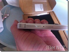 iPhone 4S - französischer Aufkleber