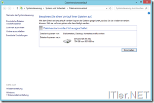 Windows 8 - Datensicherung einrichten - Backup erstellen (2)