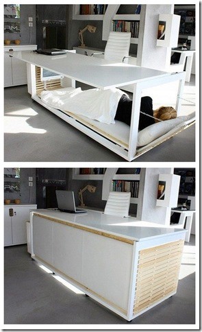 Büro-Tisch-Bett