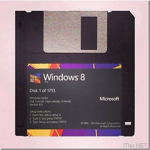 Windows-8-Diskette
