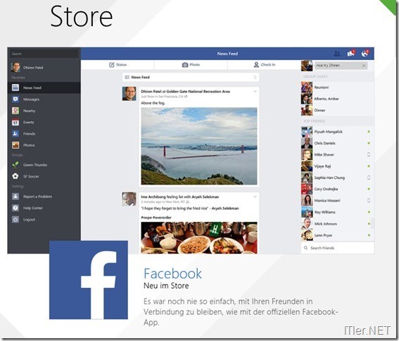 Facebook-für-Windows-8