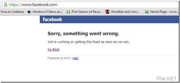 Facebook-Down