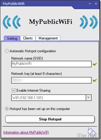 1- MyPublicWiFi - Virtual Access Point
