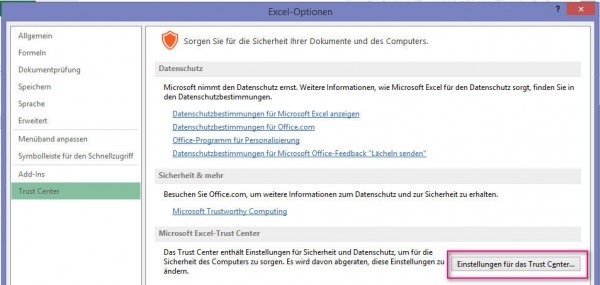 Excel - Makros - aktivieren - Anleitung (2)