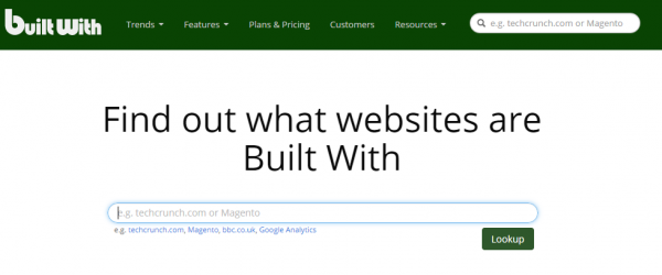 BuiltWith-Webseite-analysieren