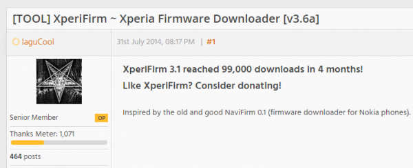 XperiFirm-Download