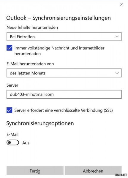 Windows 10 - Mails - Noch nicht synchronisiert (4)