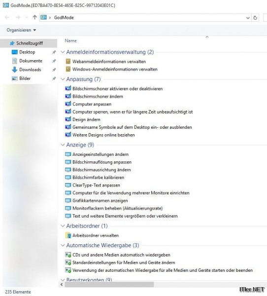 Windows 10 - Godmode aktivieren - 4