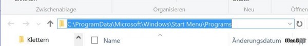 Windows 10 - Verknüpfungen ins Startmenü bringen (4)