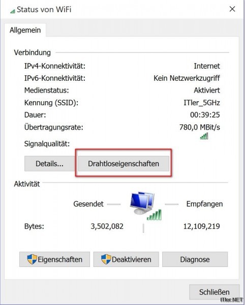 Windows 10 - WLAN Passwort anzeigen (4)