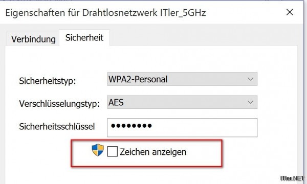 Windows 10 - WLAN Passwort anzeigen (5)