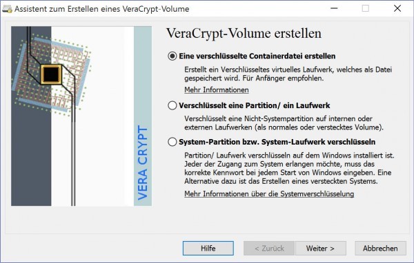 12 - VeraCrypt - deutsche Anleitung zum Daten verschlüsseln - Container