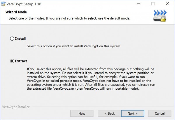3 - VeraCrypt - deutsche Anleitung zum Daten verschlüsseln - Installation