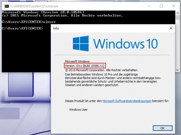 Windows-10-Version-heraus-finden