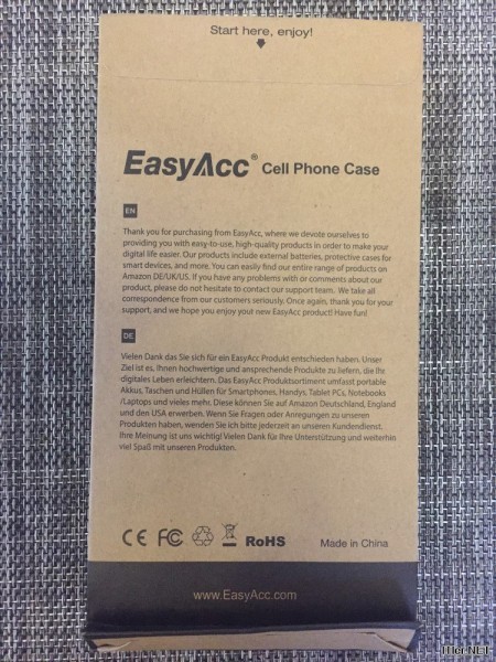 iPhone 6S - EasyAcc TPU Hülle durchsichtig im Test (2)