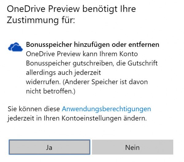 One Drive Speicher behalten - Microsoft rudert zurück 2