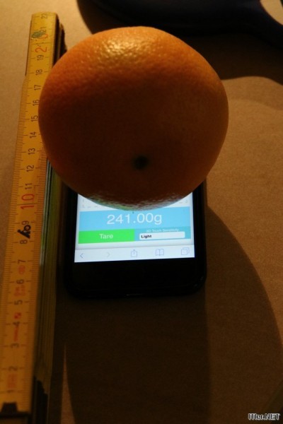 iPhone - über diese Webseite könnt ihr Gewichte wiegen (1)